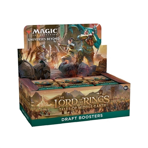 Lord of the Rings - Tales of Middle Earth - Draft Booster Box Display (30 Booster Packs) - Magic the Gathering
